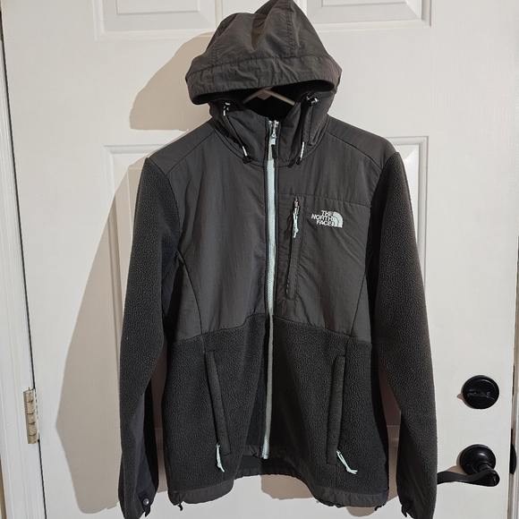 The North Face Other - The North Face Womens Dark Gray  Denali Jacket With Hood
